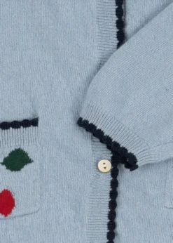ALEXA CARDIGAN - blue fog