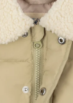 ALPI JAKKE MED KRAVE - pale olive green