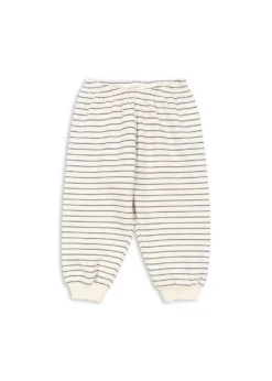 amio joggingbukser - captains blue/antique white