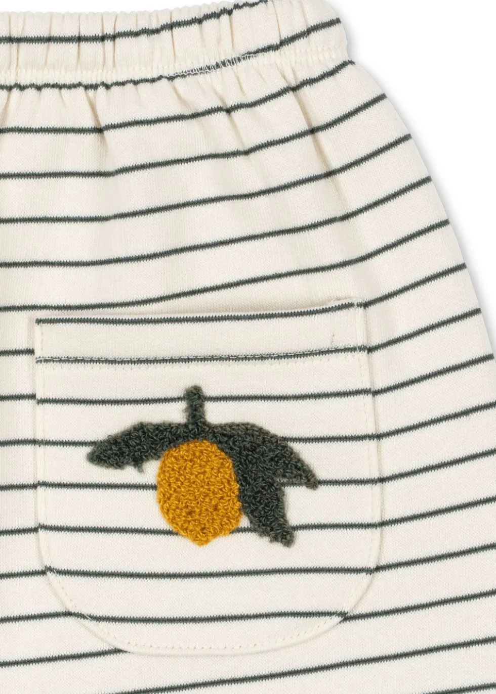 AMIO JOGGINGBUKSER - cilantro stripe