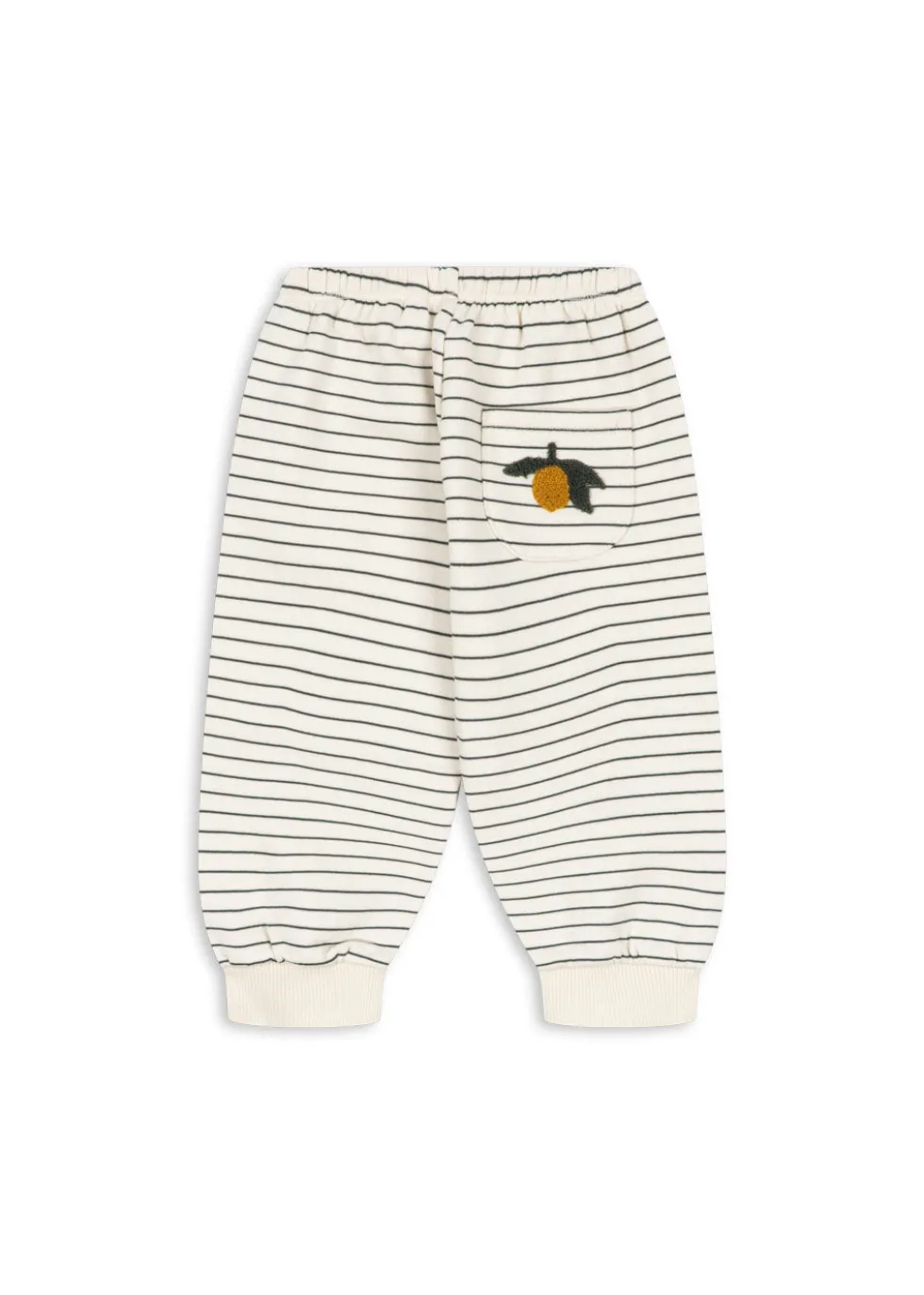 AMIO JOGGINGBUKSER - cilantro stripe