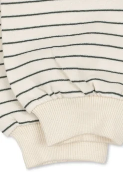 AMIO JOGGINGBUKSER - cilantro stripe