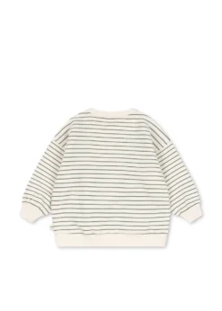 AMIO SWEATSHIRT - cilantro stripe