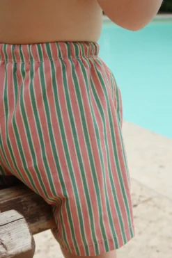 Asnou Badebukser - blush stripe