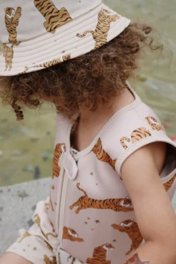 ASNOU BUCKET HAT - tiger