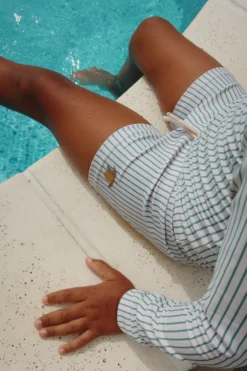 ASTER SWIM PANTS GRS - tea stripe