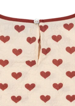 ava bluse - amour rouge