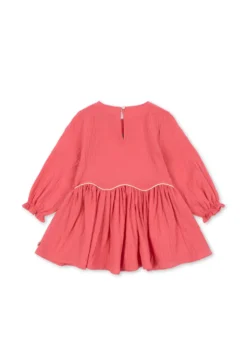 AVA DRESS - sun kissed coral