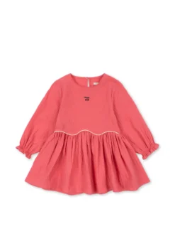 AVA DRESS - sun kissed coral