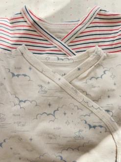 Basic Langærmet Body - cielo marino