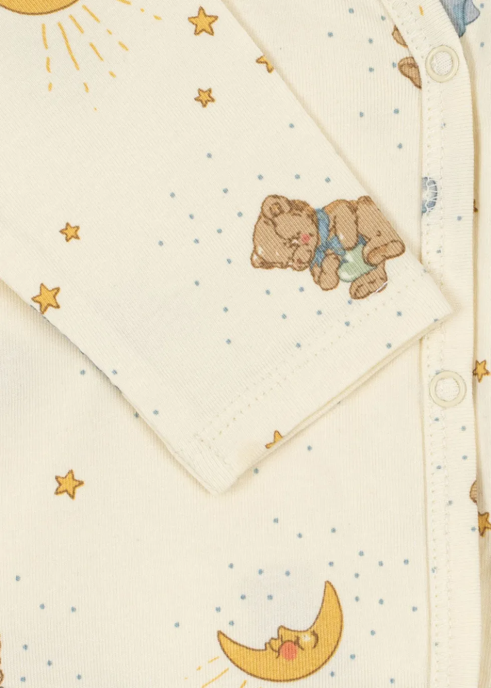 BASIC LONG SLEEVE NEWBORN BODY - cucciolo