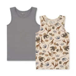 Basic 2 Pak Tanktop - elefantastic/sleet
