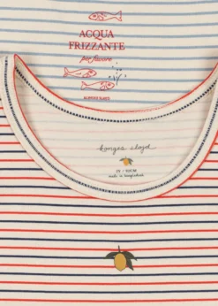 Basic 2 Pak Undertrøje - stripe bluie/stripe tricolore petit