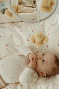 BELLINI DUE BABY BEDDING GOTS - lago rosa