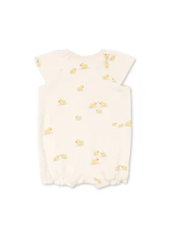 BELLO SHORT SLEEVE ROMPER - fanga mio