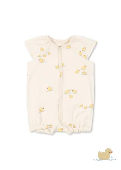 BELLO SHORT SLEEVE ROMPER - fanga mio
