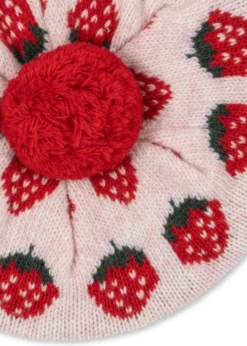 Belou Beret - strawberry