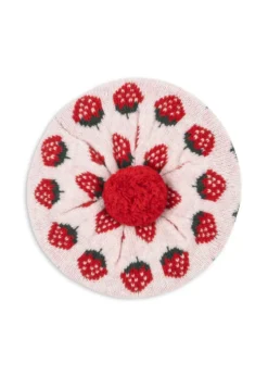 Belou Beret - strawberry