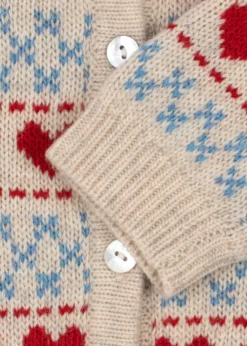 BELOU CARDIGAN - heart