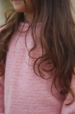 BERLE PUFF SWEATER - purple/pink dolphin