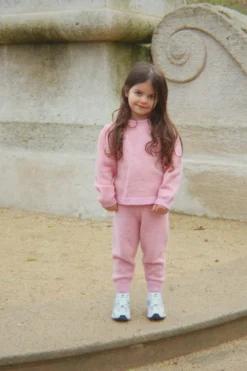 BERLE PUFF SWEATER - purple/pink dolphin
