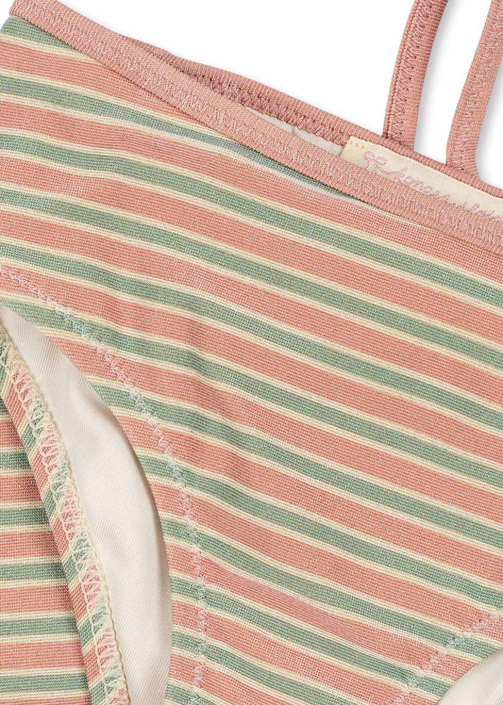 Bowwow Bikini - blush stripe