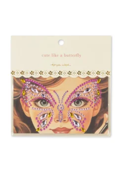 butterfly face jewels - multi