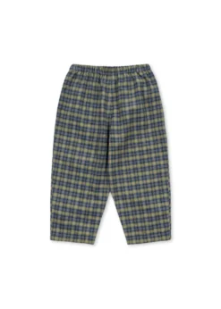 Cara bukser - laurel blue check