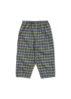 Cara bukser - laurel blue check