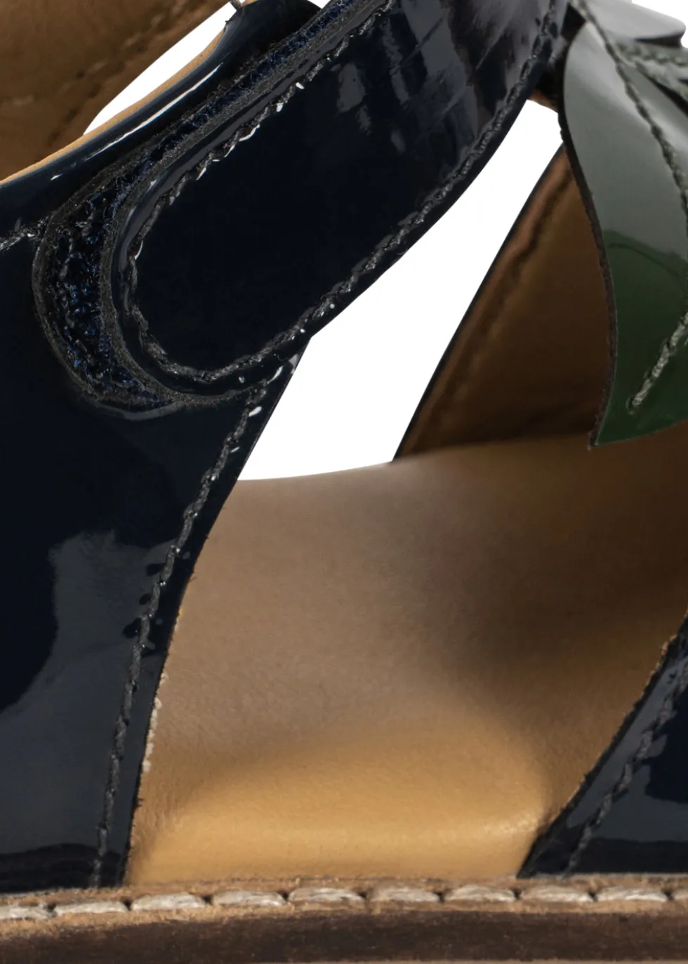 Cherry Sandal - navy