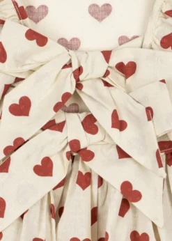 CIANNA BOW KJOLE - amour rouge