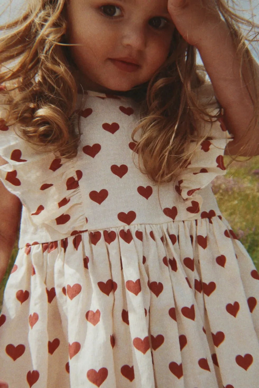 CIANNA BOW KJOLE - amour rouge