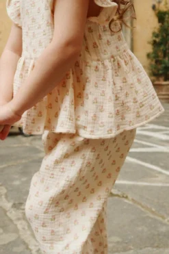 Coco Bluse - carta rosa