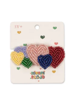 Coeur Perle Hårspænder - coeur coloré