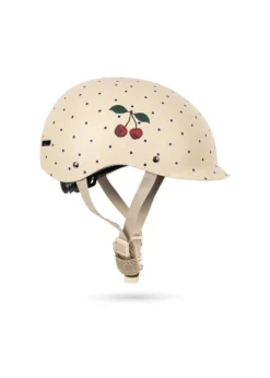 Cykelhjelm - navy dot