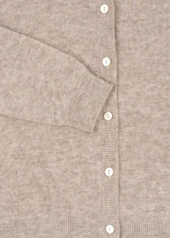 dio cashmere sæt - camel melange