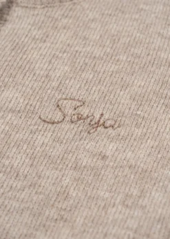 dio cashmere sæt - camel melange