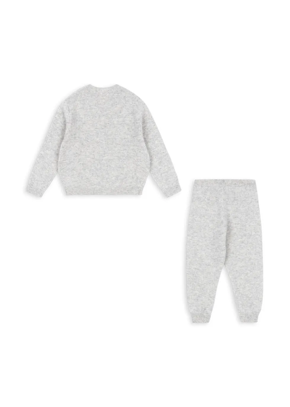 dio cashmere sæt - light grey melange