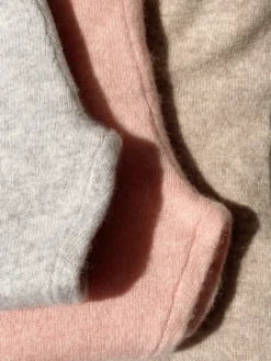 dio cashmere sæt - rose melange