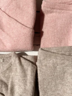 dio cashmere sæt - rose melange