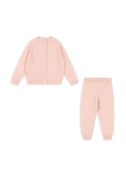 dio cashmere sæt - rose melange