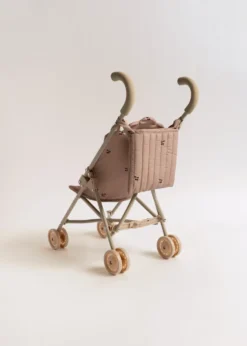 DOLL STROLLER - cherry blush