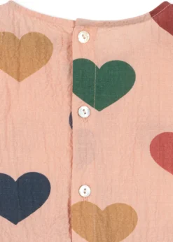 elin kjole - coeur rose coloré