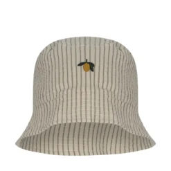 ELLIOT BUCKET HAT - tea stripe