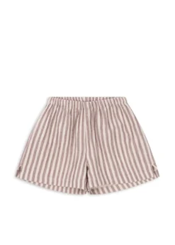 ELY SHORTS - red stripe