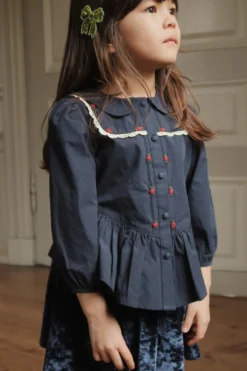 EMMY Bluse - dark navy