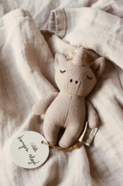 Enhjørning bamse - rose fawn