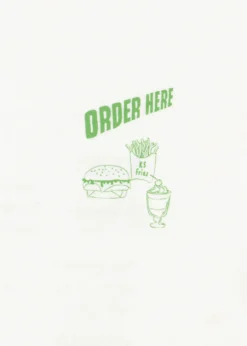 ERA T SHIRT - off white/fine dining