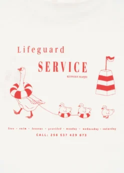 ERA T SHIRT - off white/lifeguard service