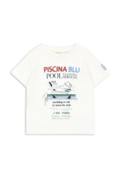 Era T Shirt - off white/piscina